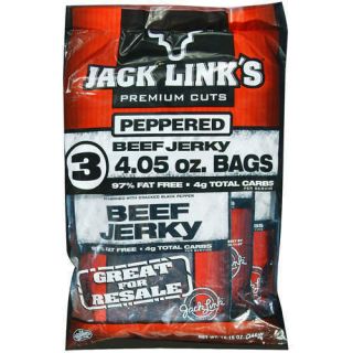30 Bags Jack Links Peppered Beef Jerky Jacks Jerkey
