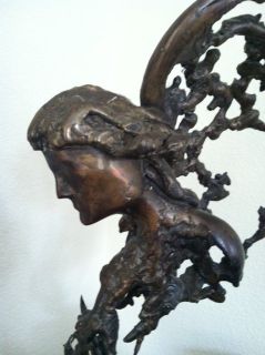  Bronze Sculpture of Archangel Gabriel by well known artist Ron Jermyn