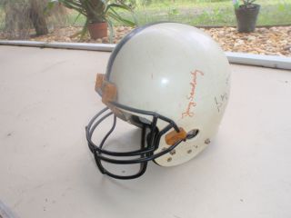 Jerry Sandusky Autographed Penn State Full Sized Helmet