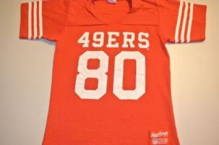 Vintage No Name Jerry Rice San Francisco 49ers Jersey T Shirt T Shirt