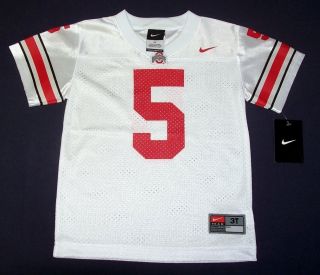  Ohio State Buckeyes Braxton Miller #5 white OSU jersey TODDLER size 3T
