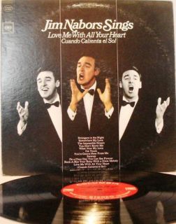 Jim Nabors Sings 1965 LP Columbia CS 9358 IM Yours
