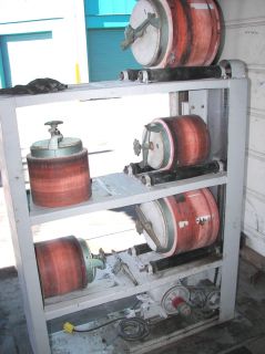 Norton US Stoneware Ceramic Jar Mill Roller Tumbler