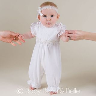 Baby Beau Belle Jessica White Jumpsuit