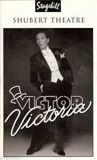 Julie Andrews VICTOR / VICTORIA Tony Roberts 1995 Chicago Tryout
