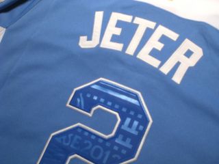 Derek Jeter 2 Al 2012 All Star Cool Base Jersey Sz XXL