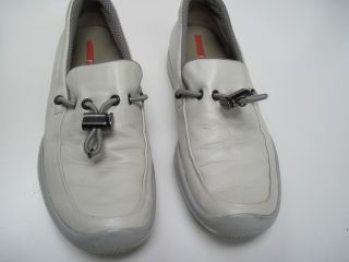 Prada Shoes Loafers Made in Italy Size 39 2352 Vibram