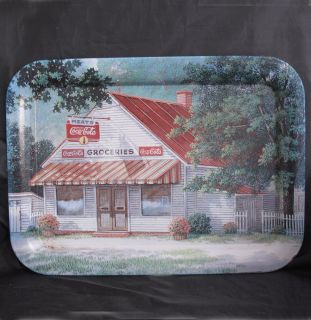  Cola Tray Metal The Old Country Store Artist Jim Harrison 2001