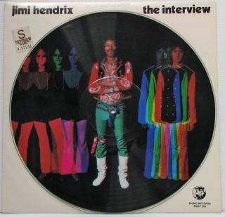 Jimi Hendrix The Interview Picture Disc 12 Vinyl