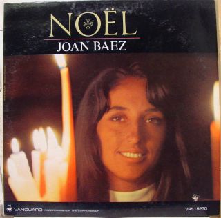 Joan Baez Noel LP VG VRS 9230 Vinyl 1966 Record