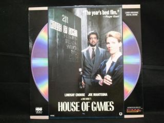 House of Games Laserdisc Joe Mantegna