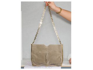 New Jimmy Choo Anna Brown Handbag Purse Retail $ 1350