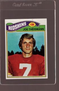 1977 Topps 74 Joe Theismann 468107