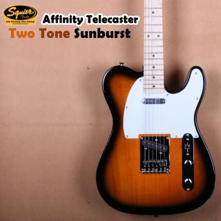 Squier by Fender Affinity Telecaster 2 Tone Sunburst Tele Electric