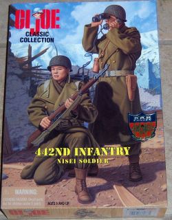 Gi Joe 1998 Classic Collection 442nd Infantry Nisei Soldier 12 Figure