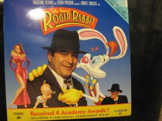 Who Framed Roger Rabbit 2 Laserdisc LD Widescreen CAV
