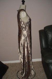 Jodi Michaels Shiny Gold Black Dress Sleeveless 12 14 Stunning Look