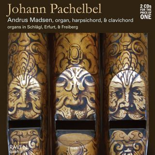 Johann Pachelbel Pipe Organ and Other Keyboard Works, 2 CDs, Andrus
