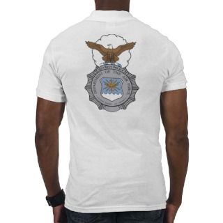 USAF Security Police Badge Polo Shirt 
