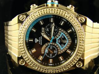 New Aqua Master JoJo Joe Rodeo Gold 18 5 Diamond Watch