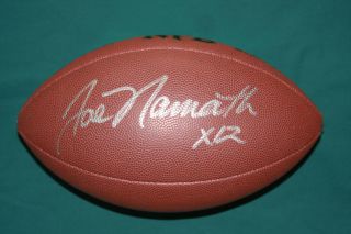 Joe Namath Autographed Wilson F s Football Jets GAI