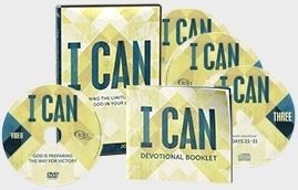 Joel Osteen I Can 3 CDs 1 DVD 31 Day Devotional Devotional Booklet New