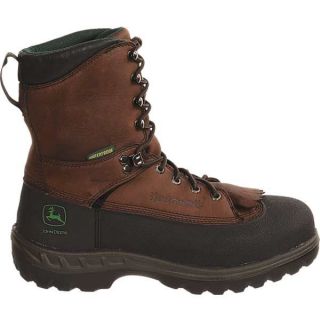 John Deere footwear Work Boots Size 8 M Waterproof Lace UPS