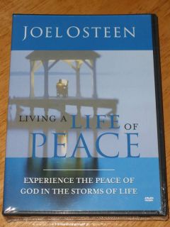 JOEL OSTEEN Living a Life of Peace DVD 6 Message Series NEW ~ SAME DAY