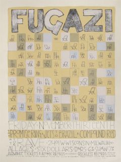 Jay Ryan Fugazi Chairs Poster