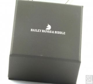 Bailey Banks Biddle Platinum 18K 1 0ct VS1 I GIA Square Diamond