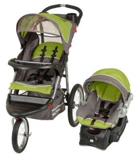 Baby Trend Expedition Jogger Jogging Stroller Car Seat Travel System