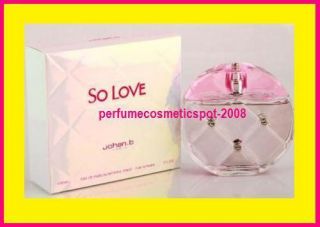So Love Johan B Perfume for Women 3 0 oz EDP Spray