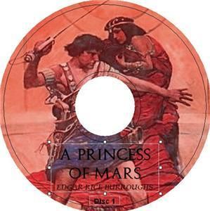 Princess of Mars by E Burroughs John Carter iPod CD