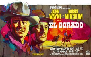 Eldorado John Wayne Robert Mitchum Movie Poster Print 22
