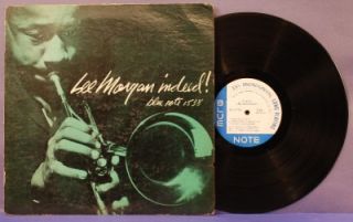 Lee Morgan Indeed LP 57 RVG 767 Lexington Ave +ear DG Blue Note 1538