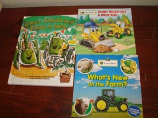 John Deere Childrens Picture Book Lot Storybook for Little Folks
