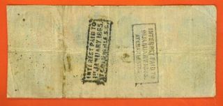 1862 $100 Confederate Nice Solid Antique Note