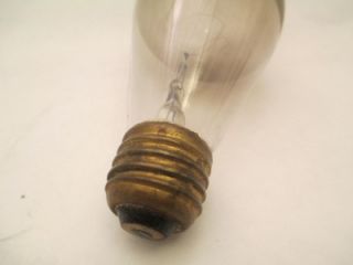 Vintage Hand Blown Clear Frosted Light Bulb Non Blown EXC Cond 5 Long