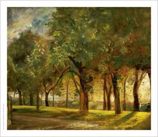 John Constable Judges Walk Hampstead Canvas Art