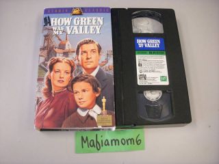 How Green Was My Valley VHS 1941 John Ford 086162103735  