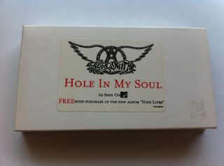 Aerosmith Hole in My Soul Promo VHS Video Eva Mendes  