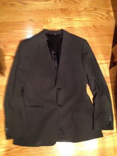 John Varvatos Mainline Charcoal Gray Suit  
