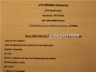 Homebrew JTS Ultimate Food Plot Watcher Deer Game Trail Camera Primos Reconyx  