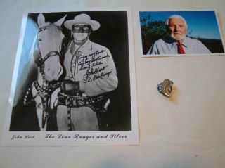 "The Lone Ranger" John Hart Pewter Scarf Slide  