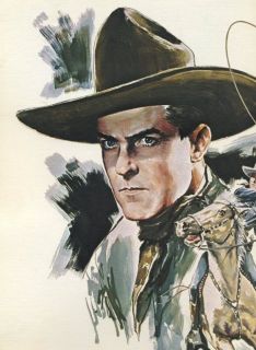1973 Limited Ed 455 John Ford Presents Cowboy Kings of Western Fame Portfolio  