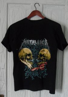 Metallica Vintage Concert T shirt M Black Rock Roll Tee Im Inside Im You  