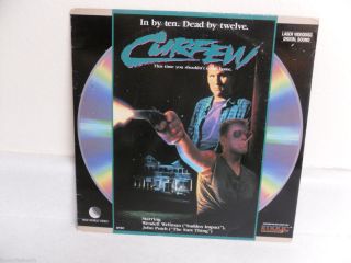 Curfew Laserdisc Kyle Richards Wendell Wellman John Putch Horror  
