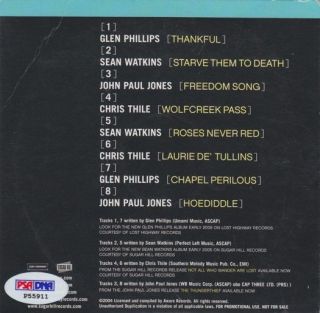 John Paul Jones LED Zeppelin 4 Signed CD Cover PSA DNA  