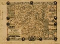 60 RARE Historic Civil War Maps of Maryland MD CD B7  