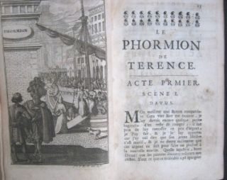 Plays Comedies of Terence 1700 Early RARE VA Historical Provenance Pocahontas  